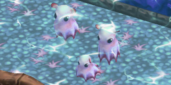 Dumbo Octopus Red and White