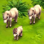Shetland Pony White