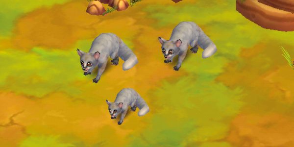 Silvery Greater Galago